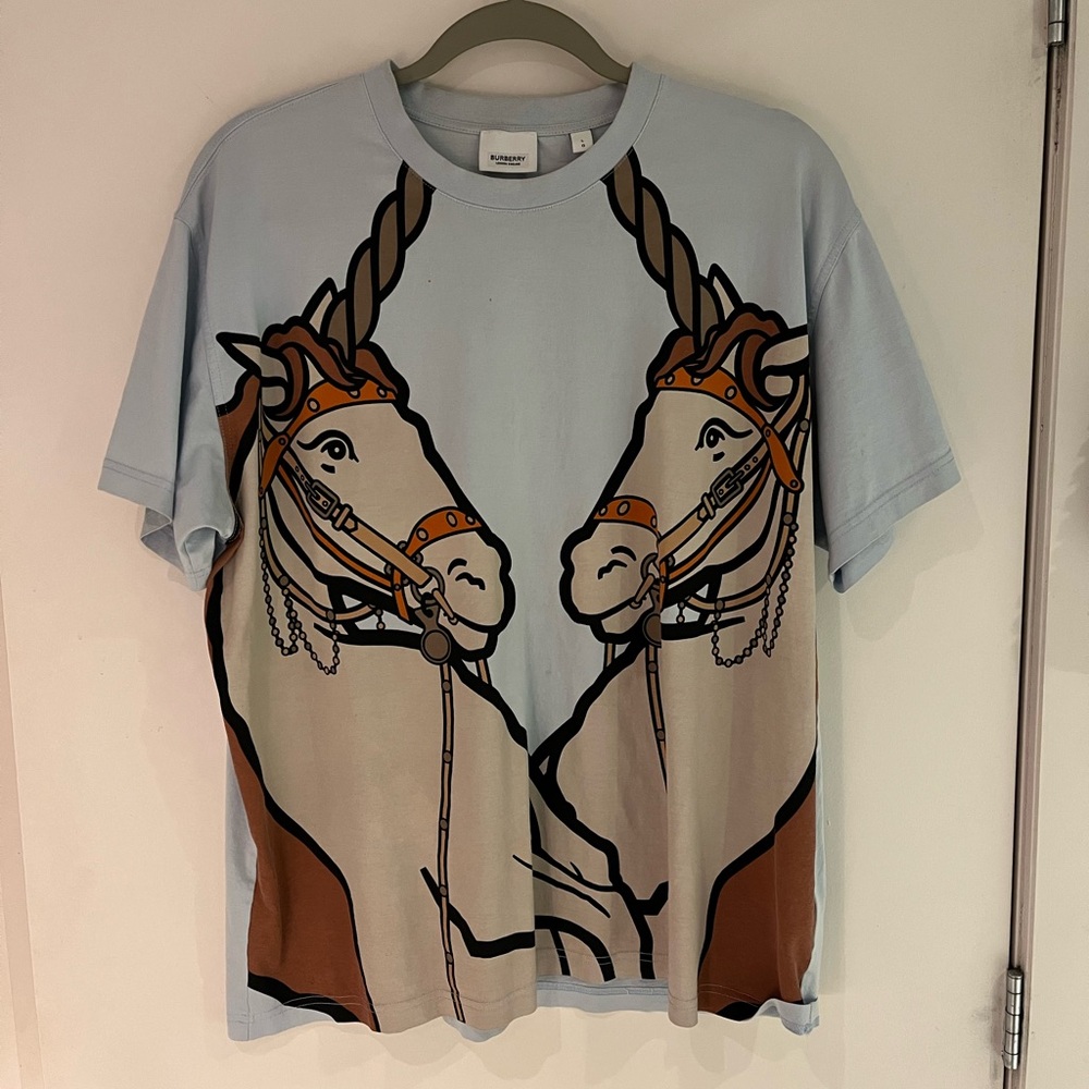 Burberry Unicorn Print T-shirt - Size L